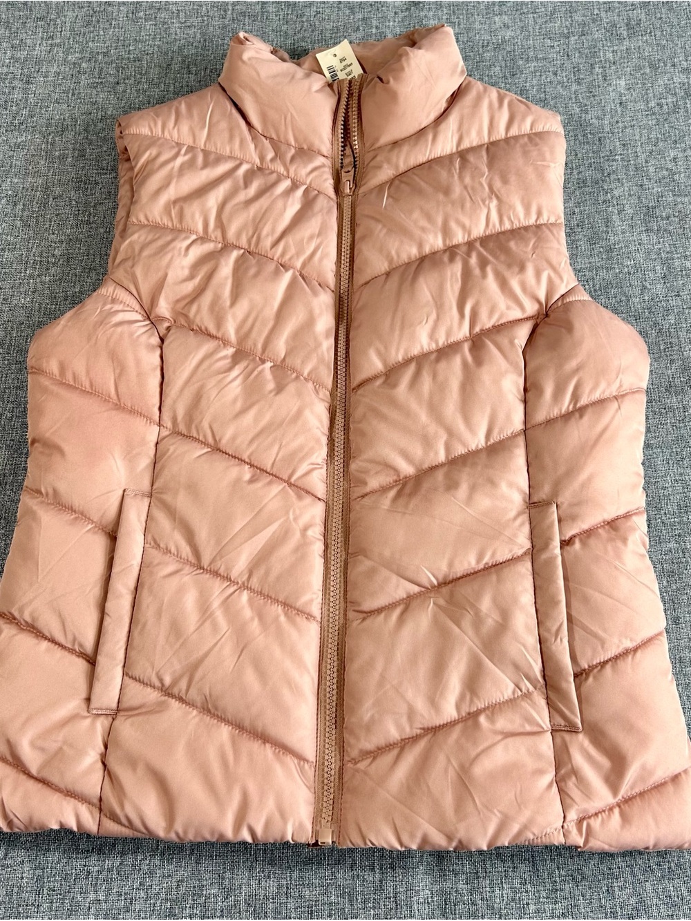 Aeropostale Dusty Rose Quilted Vest